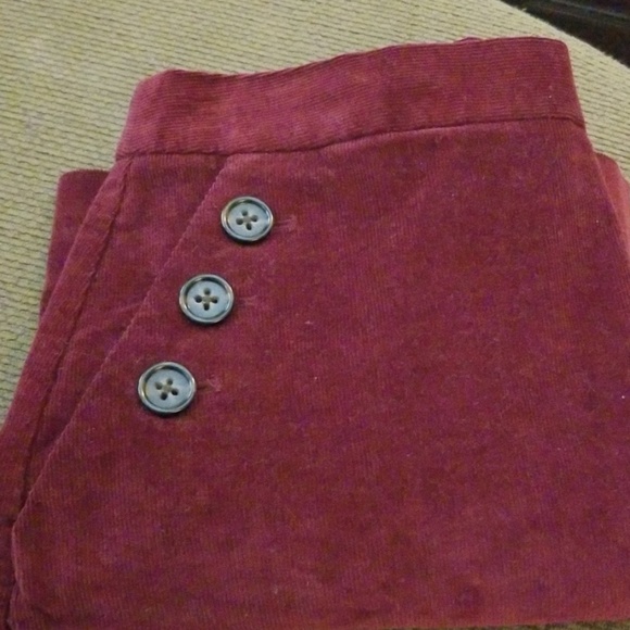 Beautiful red wine corduroy skirt. - Picture 2 of 3